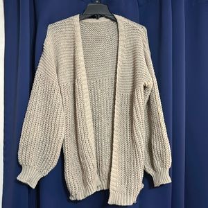Chunky cardigan